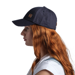 BUFF Essential Baseball Cap solid navy