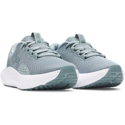 UNDER ARMOUR Charged Surge 4 Laufschuhe Damen 323 - serpentine/jasper blue/metallic serpentine 40.5