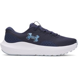 UNDER ARMOUR Charged Surge 4 Laufschuhe Damen 403 - washed navy/blue calm/metallic blue calm 40.5