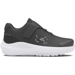 UNDER ARMOUR Surge 4 AC Laufschuhe Jungen 025 - castlerock/anthracite/anthracite 23.5