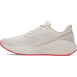 UNDER ARMOUR Sonic 7 Laufschuhe Damen 111 - summit white/khaki base/racer red 39