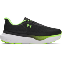 UNDER ARMOUR Infinite Pro 2 Laufschuhe Herren 005 - black/hyper green/hyper green 44