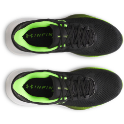 UNDER ARMOUR Infinite Pro 2 Laufschuhe Herren 005 - black/hyper green/hyper green 44