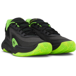 UNDER ARMOUR Spawn 7 Basketballschuhe 004 - black/hyper green/metallic black 40.5