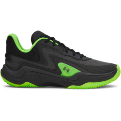UNDER ARMOUR Spawn 7 Basketballschuhe 004 - black/hyper green/metallic black 40.5
