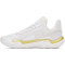 UNDER ARMOUR Spawn 7 Basketballschuhe 102 - white/metallic gold/white 44.5