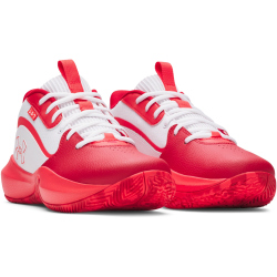 UNDER ARMOUR Lockdown 7 Basketballschuhe 104 - white/red/racer red 44