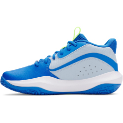 UNDER ARMOUR GS Lockdown 7 Basketballschuhe Kinder 453 - blue calm/blue atlantis/metallic blue calm 36