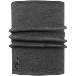 BUFF Heavyweight Merinowolle Solid Multifunktionstuch grey
