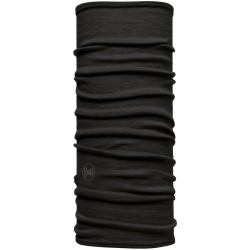 BUFF Lightweight Merinowolle Multifunktionstuch black