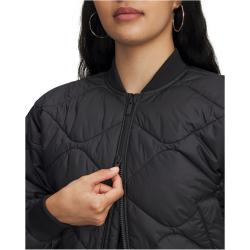 UNDER ARMOUR Heritage Bomber Steppjacke Damen 001 - black/black XS