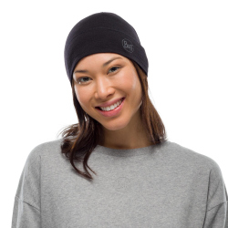 BUFF Merinowolle Mütze Midweight black