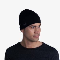 BUFF Merinowolle Mütze Midweight black