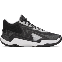 UNDER ARMOUR Spawn 7 Mid Basketballschuhe 001 - black/mod gray/white 41