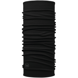 BUFF Midweight Merinowolle Multifunktionstuch solid black