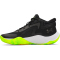 UNDER ARMOUR Jet 25 Basketballschuhe 002 - black/black/metallic black 44.5