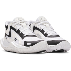 UNDER ARMOUR Jet 25 Basketballschuhe Kinder 100 - white/black/black 36