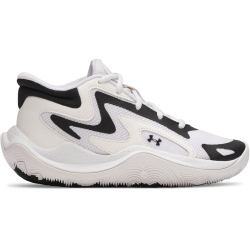 UNDER ARMOUR Jet 25 Basketballschuhe Kinder 100 - white/black/black 36