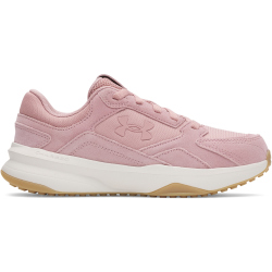 UNDER ARMOUR Edge Suede Fitnessschuhe Damen 673 - tourmaline pink/summit white/tourmaline pink 39