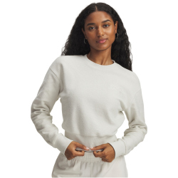 UNDER ARMOUR Icon Terry Varsity Sweatshirt Damen 110 -...