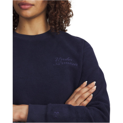 UNDER ARMOUR Icon Terry Varsity Sweatshirt Damen 410 -...