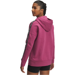 UNDER ARMOUR Icon Hoodie Damen 659 - fuchsia dusk/white M