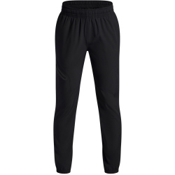 UNDER ARMOUR Unstoppable Woven Jogginghose Jungen 001 - black/black M (137-149 cm)