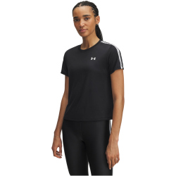 UNDER ARMOUR Tech Tape Trainingsshirt Damen 001 - black/white/white XS