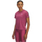 UNDER ARMOUR Tech Tape Trainingsshirt Damen 659 - fuchsia dusk/black/white M
