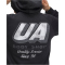 UNDER ARMOUR Rival HBR Logo Hoodie Herren 001 - black/white 3XL