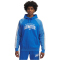 UNDER ARMOUR Rival Colorblock Hoodie Herren 402 - blue atlantis/white L