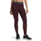 UNDER ARMOUR ColdGear Textured Baselayer Leggings Damen 600 - dark maroon/fuchsia dusk/white M