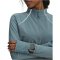 UNDER ARMOUR Velociti Pro ColdWeather 1/2-Zip Laufshirt Damen 587 - jasper blue/reflective L