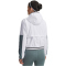 UNDER ARMOUR Velociti Pro ColdWeather Laufjacke Damen 100 - white/jasper blue/reflective L