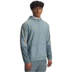 UNDER ARMOUR Challenger Fußball Aufwärmjacke Herren 587 - jasper blue/squad orange L
