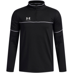 UNDER ARMOUR Challenger Training 1/4-Zip Fußball Trainingsshirt Jungen 001 - black/white L (149-160 cm)