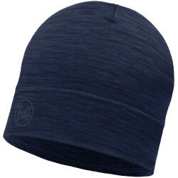 BUFF Merinowolle Mütze Lightweight solid denim