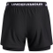UNDER ARMOUR Tech Play Up 2in1 Trainingsshorts Mädchen 005 - black/black/white S (127-137 cm)