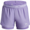 UNDER ARMOUR Tech Play Up 2in1 Trainingsshorts Mädchen 538 - transparent/transparent/white L (149-160 cm)