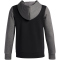 UNDER ARMOUR Rival Colorblock Graphic Hoodie Jungen 001 - black/castlerock light heather/white L (149-160 cm)