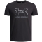 UNDER ARMOUR Foundation T-Shirt Jungen 001 - black/mod gray M (137-149 cm)