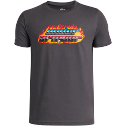 UNDER ARMOUR Flame T-Shirt Jungen 025 - castlerock/racer...