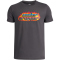 UNDER ARMOUR Flame T-Shirt Jungen 025 - castlerock/racer red M (137-149 cm)