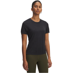 UNDER ARMOUR Launch Jacquard Laufshirt Damen 004 - black/reflective M