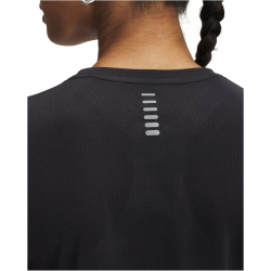 UNDER ARMOUR Launch Jacquard Laufshirt Damen 004 - black/reflective S