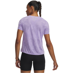 UNDER ARMOUR Launch Jacquard Laufshirt Damen 538 - transparent/reflective M