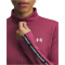 UNDER ARMOUR Tech Tape 1/2-Zip Trainingsshirt Damen 659 - fuchsia dusk/black/white L