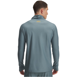 UNDER ARMOUR Challenger Pro Winter langarm Fußball Trainingstrikot Herren 587 - jasper blue/squad orange L