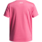 UNDER ARMOUR Tech Wordmark Graphic Trainingsshirt Mädchen 672 - super pink/white XL (160-170 cm)