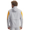 UNDER ARMOUR Velociti Storm wasserabweisende Kapuzen-Laufjacke Herren 011 - mod gray/squad orange/reflective L